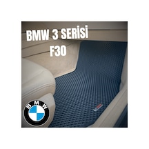 Bmw 3 F30 Araca Özel Yeni Nesil Akıllı Oto Paspas Siyah Siyah
