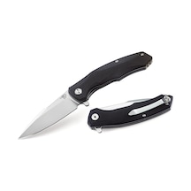 Bestech Warwolf Bg04a Siyah G10 Sap D2 Çelik Kamp Çakı