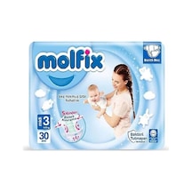 Molfix Bantlı Midi Bebek Bezi No.3 30'lu