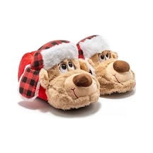 Twigy Goldi Kadın,garson Boy Hayvanlı Panduf Bej 36/41 Bej