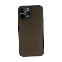Newface Apple iPhone Uyumlu 13 Pro Max - Kılıf Pp Ultra İnce - Kapak - Gri