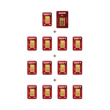 Nadir Gold 24 Ayar 18 Gram Külçe Altın 1 Adet 5 Gram Külçe Altın + 13 Adet 1 Gram Külçe Altın
