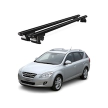 Venüs Kia Cee'd Sportywagon 2006-2012 Uyumlu Siyah Ara Atkı Port Bagaj Tavan Barı