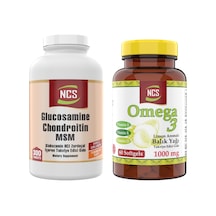 Ncs Glucosamine Chondroitin Msm 300 Tablet + Ncs Omega 3 60 Softgel