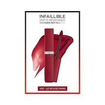 L'Oréal Paris Infaillible Matte Resistance Likit Mat Ruj 420 Le Rouge Paris