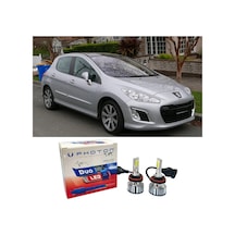 Peugeot 308 Kısa Far Ampulü H7 Duo Yeni Seri Beyaz 2007-2013