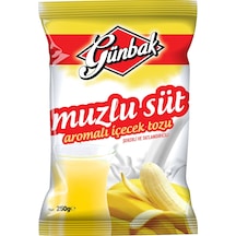 Günbak Muzlu Süt Aromalı İçecek Tozu 250 G
