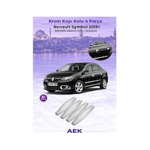 Renault Symbol 2013+ Araca Özel Krom Kapı Kol A+