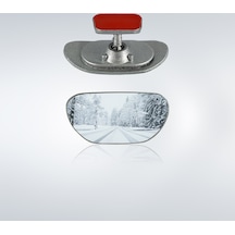 Ova-1 Yapıştırmalı Universal Iç Dikiz Aynası 9X4 Cm Gri