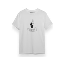 Jujutsu Kaisen Anime Gojo Satoru Beyaz Kısa Kol Erkek Tshirt 001