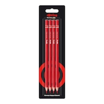 Rotring Kırmızı Kopya Kalemi, 4'lü Paket 124-Pembe