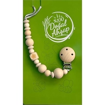 Doğal Ahşap Emzik Askısı