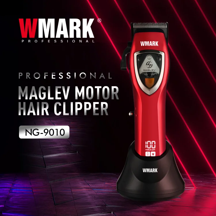 Wmark Ng-9010 Şarjlı Saç Kesme Makinesi Ergonomik Tasarım, Yüksek Rpm Motor 3-4 Saat