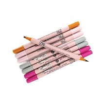 Zig Scroll & Brush Çift Çizgi Ve Fırça Uçlu Kaligrafi Kalemi, Davetiye Kalemi-8 Adet