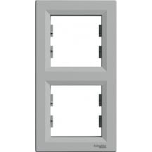 Schneider Eph5810261 Asfora Alüminyum İkili Dikey Çerçeve