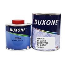 Duxone Renault 369 Buz Beyazı 1L + Dx24 Sertleştirici 500Ml