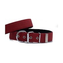 Doggie Konfor Dokuma Köpek Boyun Tasması Small Kırmızı 5x50-60 Cm Çok Renkli