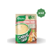 Knorr Çabuk Çorba Kremalı Tavuk - 12 Adet