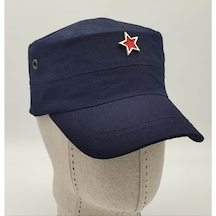 Unisex Castro Kızıl Yıldız Şapka Arkandan Ayarlanabilir (536645726)