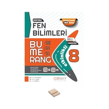 Lgs 8. Sınıf Bumerang Fen Bilimleri Konu Anlatımlı Soru Bankası Ve Telefon Standı