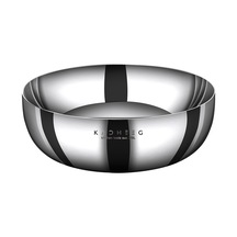 Sones Kacheeg 316 Paslanmaz Çelik Havza Gıda Sınıfı Kalınlaştırılmış Mutfak Yoğurma Havzası, Boyut: 24cm