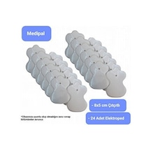 Tens Pedi - Tens Elektrot - 24 Adet 8x5 Çıtçıtlı - Universal