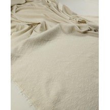 Krem Renkte Örme Kumaş 120x210cm-11154