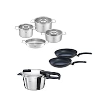 Fissler Vitaquick Edition 4,5 Litre Düdüklü Tencere + Pure Collection Tencere Ve Tava Seti Çok Renkli