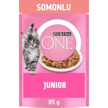 2 Adet Purina One Pouch Junior Somonlu 85 Gr