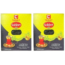 Tanay Sohbet Bergamotlu İthal Seylan Yaprak Çayı 2 x 400 G