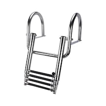 Erol Tutamaklı Teleskopik Merdiven 4 Basamaklı 30x102x16 cm