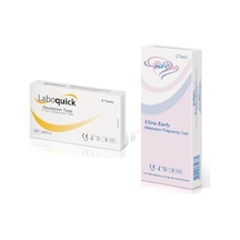 Laboquıck Ovulasyon Test 2 Test + Surelab Ultra Erken Gebelik 1 Test
