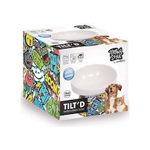 M-pets Urban Style Seramik Kedi Mama Ve Su Kabı Color Mix 250 Ml 12x12,5x9,5 Cm 244-51022.02