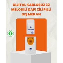 Mey İthalat Kablosuz Kapı Zili Ev Ve Ofis İçin Konforlu Çözüm