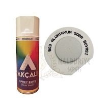 Akçalı Alüminyum Gri Soba Boyası Sprey Boya 400 ML - 903
