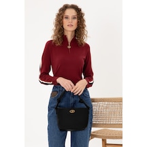 U.S. Polo Assn. Kadın Siyah Kol Çantası 50300355-VR046