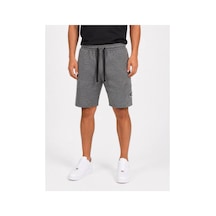 Hzr Wear Erkek Pamuklu Cepli Regular Fit Beli Bağcıklı Komando Cepli Şort Siyah