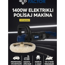 Factor Fp1400x7 1400w Elektrikli Polisaj Makinesi