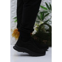 Scooter M6000 Siyah Outdoor Ayakkabı Hakiki Deri Su Geçirmez Erkek Ayakkabı Siyah