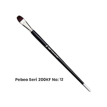 Pebeo 200Kf Seri Sentetik Kedi Dili Fırça No 12
