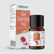 Shiffa Nar Çekirdeği Yağı 10 Ml Soğuk Sıkım, Vitamin Ve Mineral Bakımından Zengin, Cilt Yenileyici Ve Besleyici Doğal Yağ, Antioksidan Etkili, Masaj Ve Banyo Yağı 4 Renk