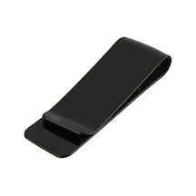 Spelt Metal Kağıt Para Tokası Kart Tutucu Klips Cüzdan Ataş Siyah 5,2cm X 2cm Çok Renkli