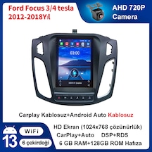 Ford Focus 3/4 Tesla 2012-2018 Yıl Multimedya 6-128 Gb Navigasyon