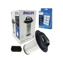 Philips Uyumlu FC9205/01 Marathon Kutulu Hepa Filtre Seti