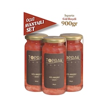 Toprak Doğal Gül Reçeli Avantajlı Set 3 x 300 G
