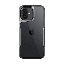 Newface Apple İphone 16 Plus Kılıf Boyi Silikon Kapak - Titan Gri