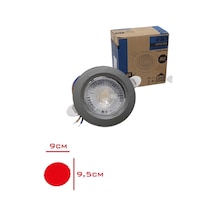 Leva Sıva Altı Downlıght Spot 3ın1 Işık Gri Çerçeve 6 W 660lm 9 Cm Lv-3073