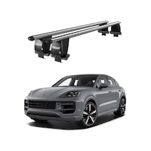 Porsche Cayenne Po536 2017 Ve Sonrası Oluksuz Kilitli Ara Atkı Port Bagaj Tavan Barı