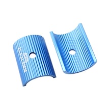 Xiyyadms Bisiklet Çubuk Uyumlu Adaptör 25.4-31.8mm: Alüminyum Ally, Dayanıklı, Kayma Engeli, Dağ Yolu Bisikletleri İçin Mavi