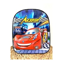 Cars Desenli Su Geçirmez Anaokulu/kreş Okul Sırt Çantası